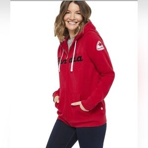 CANADIANA Women's Full-Zip Fleece Hoodie